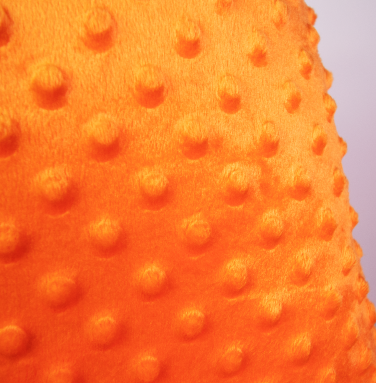 Orange Desk Monster with Bowtie &amp; Bumpy Back