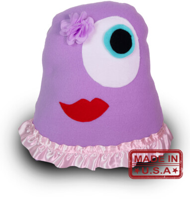 Purple Desk Monster with Heart Back🇱🇷