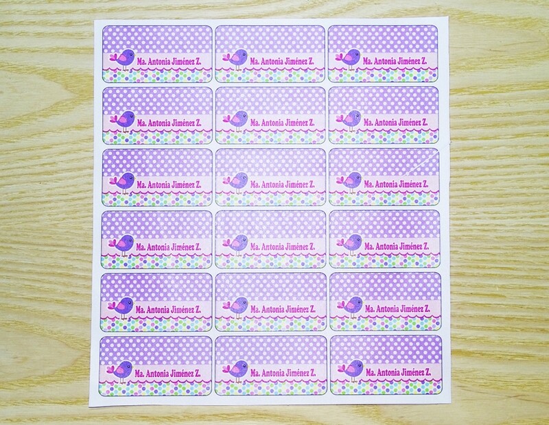 ADHESIVOS TIPO TARJETA DE PRESENTACION