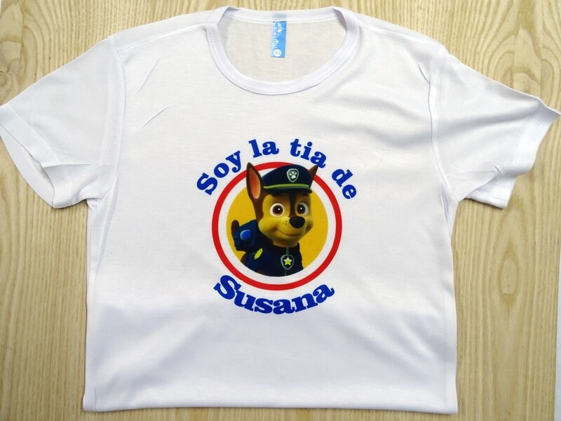 CAMISETAS PERSONALIZADAS PARA FIESTAS INFANTILES