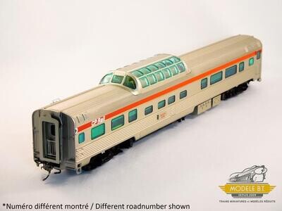 Rapido Trains HO Budd Mid-Train Dome: Canadian Pacific - Action Red #514