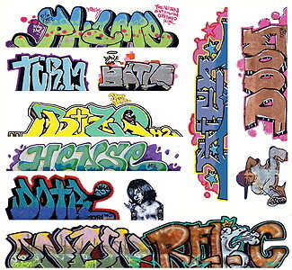 Blair Line Graffiti Decals Mega Set - Set #10 pkg(11)