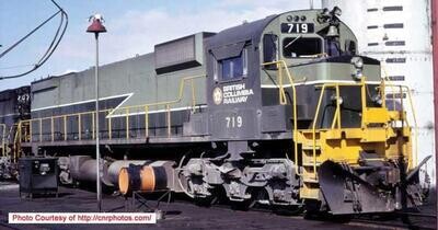 Bowser Executive HO MLW M630 - w/DCC & Sound - BC Rail (Two-Tone Green) : #721