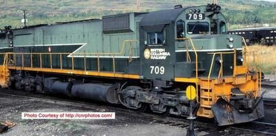 Bowser Executive HO MLW M630 - w/DCC & Sound - BC Rail (Two-Tone Green) : #709