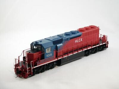 Bowser Executive HO GMD SD40-2 - w/DCC & Sound - Helm Leasing HLCX : #6225