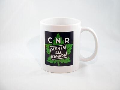 Coffee Mug CNR Serves All Canada 11oz