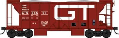 Bowser 70 Ton 2-Bay Ballast Hopper with Side Chutes GTW #85679