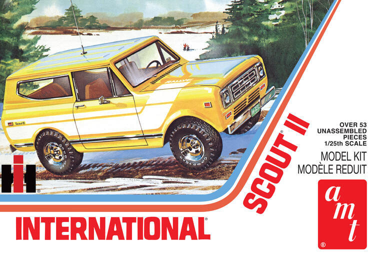 AMT 1/25 1977 International Harvester Scout II