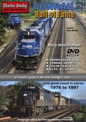 Charles Smiley Video Conrail Hall of Fame -- DVD 2 Hour 20 Minutes