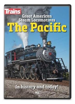 Kalmbach Great American Steam Locomotives: The Pacific DVD - 60 Minutes
