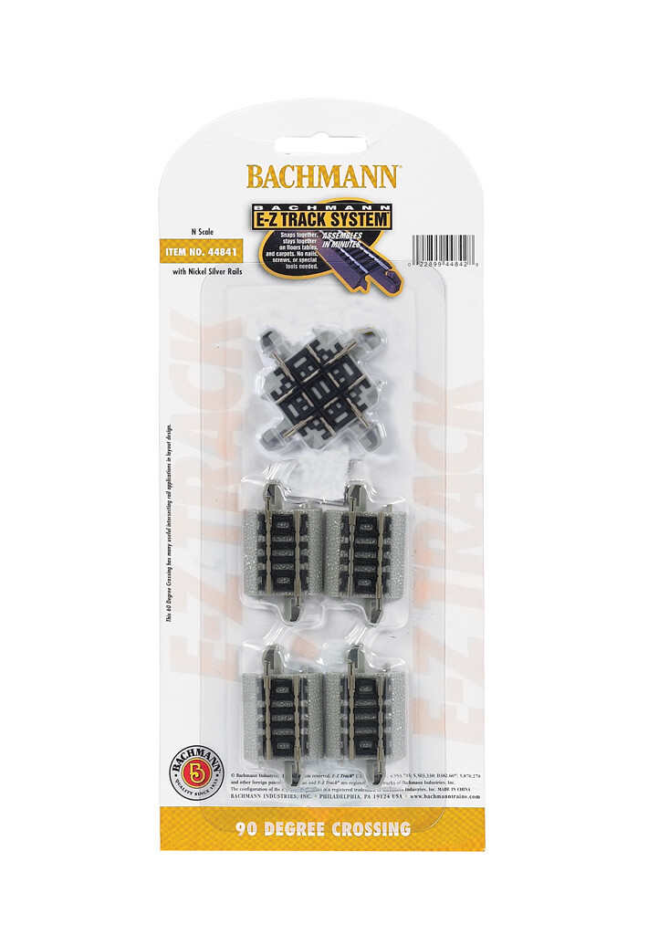 Bachmann N E-Z Track 90 Degree Crossing