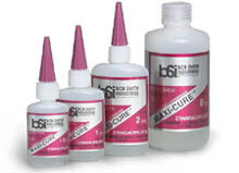 BSI Maxi-Cure Extra Thick Glue 1/2oz (Bouchon Rose / Pink Cap)