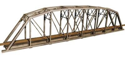 Central Valley 200' Single-Track Heavy-Duty Laced-Parker-Truss Bridge -- Kit - 28-1/4 x 3 71.8 x 7.6cm