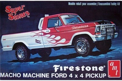 AMT 1/25 1978 Ford Pickup Firestone Super Stones