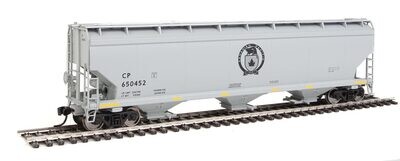 Walthers Mainline HO 60' NSC 5150 3-Bay Covered Hopper - Canadian Pacific #650452