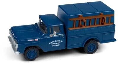 Classic Metal Works 1960 Ford F-250 Utility Truck - Tumbro Electric Co. Contractor (blue)