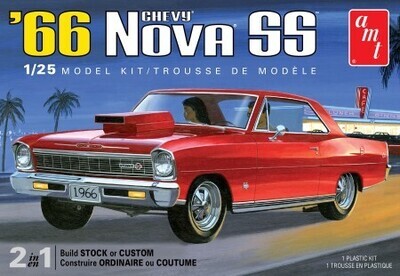 AMT 1/25 1966 Chevy Nova SS 2T