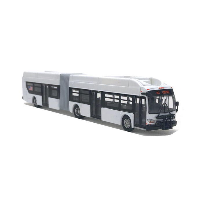 Iconic Replicas 1:87 NFI XN-60 Articulated : Artic White Unlettered