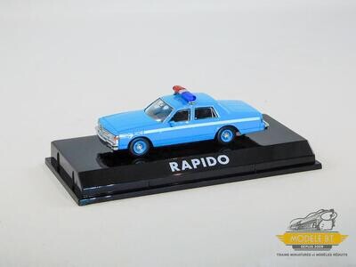 Rapido HO Chevrolet Impala Sedan: Police (Blue)