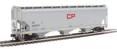 Walthers Mainline HO 60' NSC 5150 3-Bay Covered Hopper - Canadian Pacific #650091