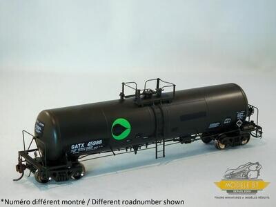 Athearn Genesis HO GATC 20,000-Gallon GS Tank, GATX/Cargill #45977