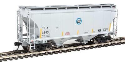 Walthers Mainline 39' Trinity 3281 2-Bay Covered Hopper - Trinity Industries Leasing TILX #33433