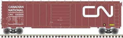 Atlas Master Line HO Postwar 50' Single-Door Boxcar CN : #550000