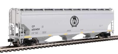 Walthers Mainline HO 60' NSC 5150 3-Bay Covered Hopper - Canadian Pacific #650450