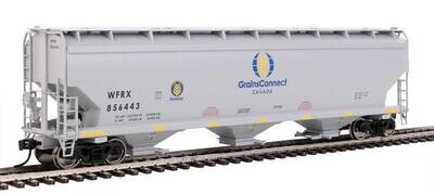 Walthers Mainline 60' NSC 5150 3-Bay Covered Hopper Grain Connect Canada WFRX #856443