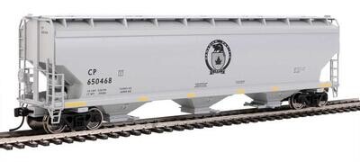 Walthers Mainline HO 60' NSC 5150 3-Bay Covered Hopper - Canadian Pacific #650468
