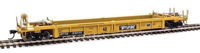 Walthers Mainline HO - Thrall Rebuilt 40' Well Car - Trailer-Train DTTX #53249