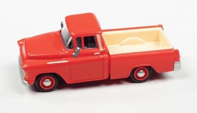 Classic Metal Works HO 1976 Chevy Stepside Pickup - Red, Ivory