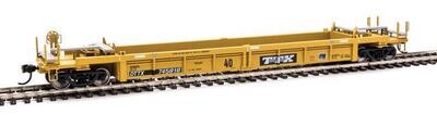 Walthers Mainline HO - Thrall Rebuilt 40' Well Car - Trailer-Train DTTX #745818