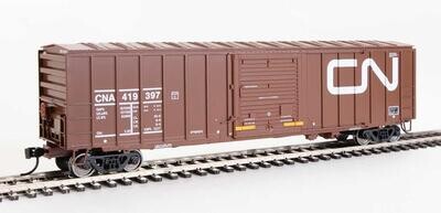 Walthers Mainline HO 50' ACF Exterior Post Boxcar - Canadian National CNA #419397