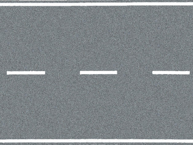 Noch HO Flexible Pavement - Country Road (gray) 40 x 2-41/64" 100 x 6.6cm