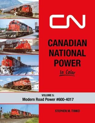 Morning Sun Books - Canadian National Power In Color Vol.5 Modern Road Power #600-4017