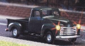 Busch HO 1950 Chevy Pickup Truck w/Working Lights - 14-16V AC/DC