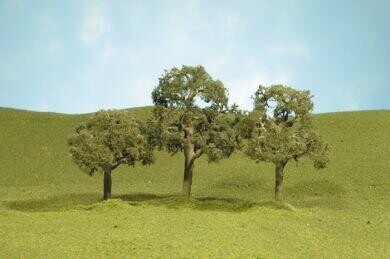 Bachmann SceneScapes - Walnut Trees - 2.5&quot; to 3.5&quot; 12.7 to 15.2cm pkg(6)