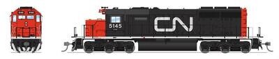 Broadway Limited Imports HO EMD SD40-2 - Stealth No-Sound / DCC-Ready - Canadian National : #5228