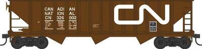 Bowser HO 70-Ton 12-Panel 3-Bay Hopper - Canada National #326099