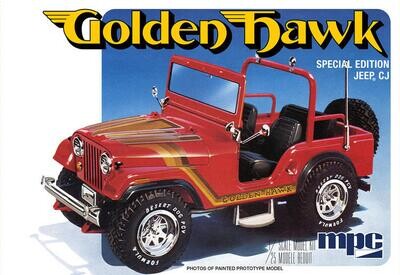 MPC 1/25 1981 Jeep CJ5 Golden Hawk Special Edition