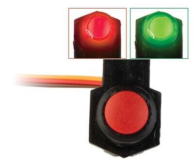 Walthers Controls Dual Color LED Accessory Fascia Controller - Red-Green
