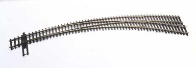 Walthers Track HO Code 83 Nickel Silver DCC Friendly Curved Turnout - 20 and 24" Radius - Right Hand