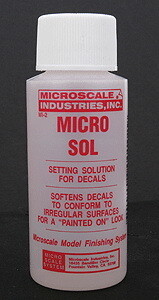 Microscale Micro Sol Setting Solution for Decals 1oz. / 29,6ml.