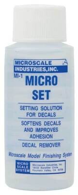 Microscale Micro Set Setting Solution for Decals 1oz. / 29,6ml.