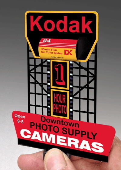Micro Structures Aminated Billboard - Kodak