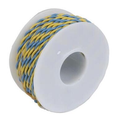Wire Works Two Conductor Hookup Wire - #22 Gauge - 30' Yellow/Blue