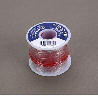 Miniatronics Hook-up Wire 18 AWG 100' Red