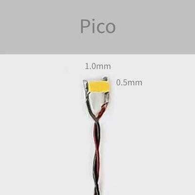 Evan Designs Pico Chip LED w/8 20.3cm Magnet Wire Leads -- Red 7-19V AC/DC .039 x .020 x .028 1 x .5 x .7mm pkg(5)