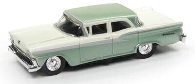 Classic Metal Works 1959 Ford Fairlane 4-Door - Metallic Sagebush Green White